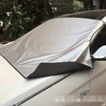 Capa Magnética para Para-brisas Dianteiro de Carro, Bloqueio de Neve / Gelo, Cobertura de Inverno para Para-brisas Dianteiro / Chuva / Geada / Protetor Solar, Tamanho: 210 x 120cm, 210x210cm