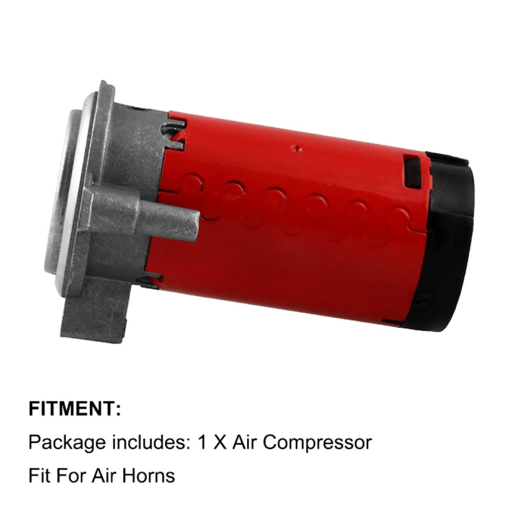 12V Portable Air Compressor for Air Horn Car Truck Vehicle, 12V Red
