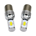 2 PCS Decode 1156/BA15S 72W LED Bulbs Light Car Auto Turn Lamp Backup Light, DC 12-24V, White, Yellow