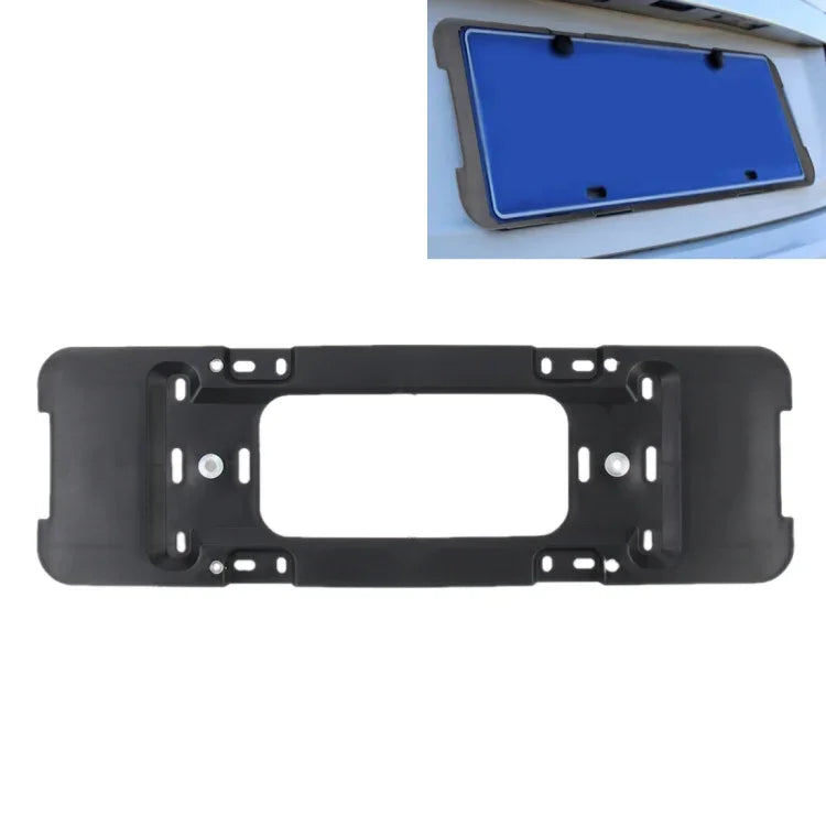 Suporte Base para Placa de Matrícula Traseira Suporte para Placa de Matrícula Base para Placa de Matrícula Frontal Moldura para Placa de Matrícula Base de Apoio, Suporte para Placa de Matrícula3