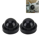 2 PCS K90 Universal Car LED Headlight HID Xenon Lamp Silicone Dust Cover Seal Caps Car Dust Cover Waterproof Dustproof Sealing Headlamp Cover for Car Retrofit, Inner Diameter: 9cm, Inner Diameter: 9cm