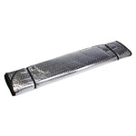 Protetor Solar para Para-brisas de Carro em Folha de Alumínio Prateada, Cobertura de Visor, Bloqueio para Janela Frontal, Proteção UV, Tamanho: 140 x 70cm, 140 x 70cm