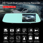 G705 Espelho Retrovisor com Ecrã Tátil LCD de 5 polegadas Gravador de Carro com Câmara Separada, Ângulo de Visão Largo de 170 Graus, Suporta Vídeo em Loop / Detecção de Movimento / Sensor G / Cartão TF, G705
