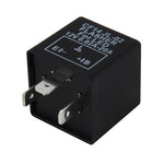 CF14 JL-02 Flasher for LED Auto Car-styling LED Turn Signal 3-Pin Car Flasher Relay Fix Hyper Flash General Lamp-LED Light Relay for European Cars, CF14  Not Adjustable Frequency
