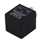 CF14 JL-02 Flasher for LED Auto Car-styling LED Turn Signal 3-Pin Car Flasher Relay Fix Hyper Flash General Lamp-LED Light Relay for European Cars, CF14  Not Adjustable Frequency