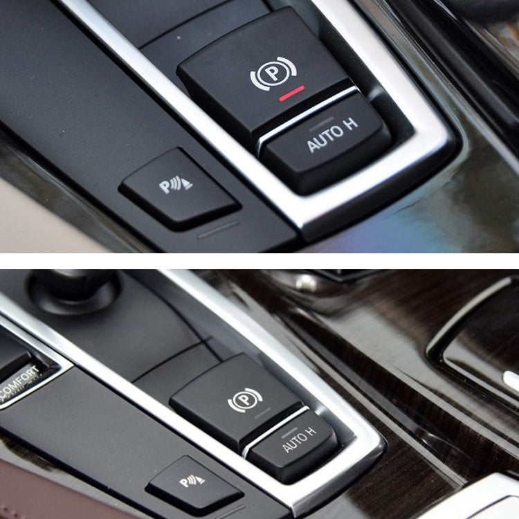 Auto Parking Switch Cover Replacement Handbrake P Key Button for BMW 5 / 6 Series 2014/07-2017/05, For BMW 5 / 6 Series 2015-2018