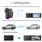 Receptor de Rádio Universal para Carro MP5 Player 4,1 polegadas 7805, Suporta FM & Bluetooth & Cartão TF com Controlo Remoto, 7805