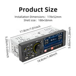 Receptor de Rádio Universal para Carro MP5 Player com Ecrã Tátil 4,1 polegadas SWM-7805C, Suporta FM & Bluetooth & Cartão TF com Controlo Remoto, SWM-7805C