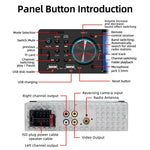 Receptor de Rádio Universal para Carro MP5 Player com Ecrã Tátil 4,1 polegadas SWM-7805C, Suporta FM & Bluetooth & Cartão TF com Controlo Remoto, SWM-7805C