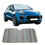 Cobertura de viseira para para-brisas de carro SUV, proteção solar, bloqueia o sol na janela frontal, proteção UV, tamanho: 140 x 75cm, 140*75cm
