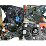 2 PCS Universal Headlight Soft Rubber Dust Cover, Suitable for 50-70cm Inner Diameter, For 50-70cm Inner Diameter
