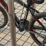 Alarme de Senha para Bicicleta IP44 Impermeável Alarme de Vibração Anti-Roubo