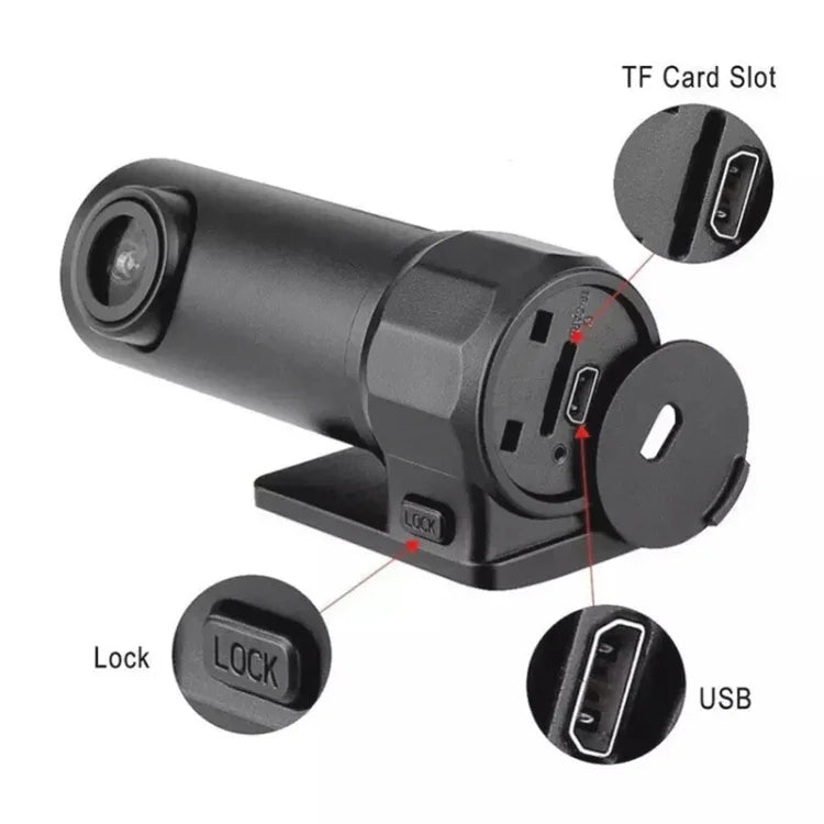 Mini Câmara de Tablier de Carro WiFi Monitor Gravador de Vídeo Full HD Dashcam Detecção de Movimento, Suporta Cartão TF & Android & IOS, K602