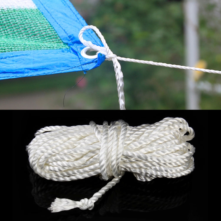Corda Multiusos para Uso Doméstico, Camping e Jardinagem, Corda Trançada de Nylon, 10m