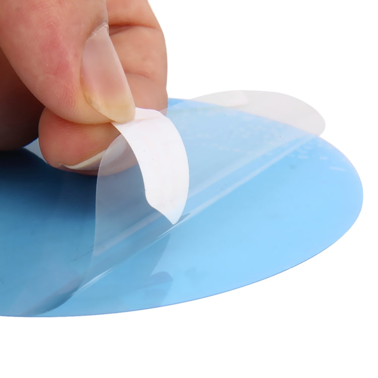 Car Oval PET Rearview Mirror Protective Window Clear Anti-fog Waterproof Rain Shield Film, Size:10x15cm, 10x15cm