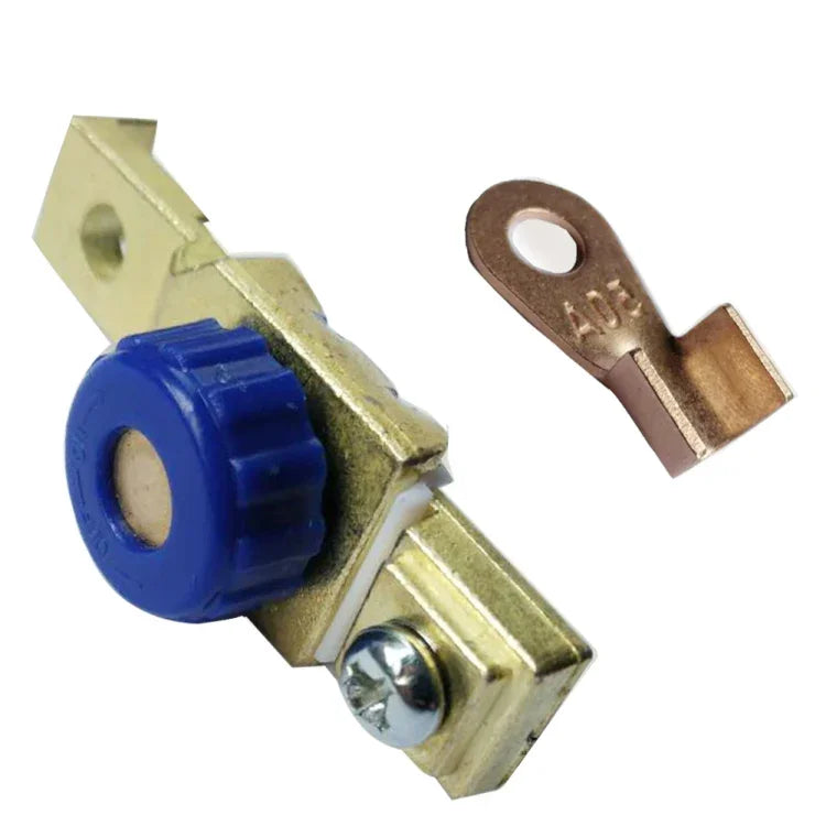 Interruptor de Bateria para Motociclo DC12V 80A Terminal de Corte Anti-fugas, Interruptor de Bateria