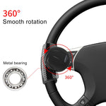 3R-2151 Car Auto Universal Steering Wheel Spinner Knob Auxiliary Booster Aid Control Handle Car Steering Wheel Booster Wheel Strengthener Auto Spinner Knob Ball, 3R-2151 (Black), 3R-2151 (Blue)