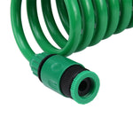 Série de Rega de Jardim Mangueira de Tubo de Primavera Telescópico em Espiral com Adaptador e Conector de Água, Comprimento: 30m, Tubo Telescópico de 30m