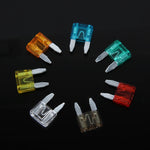 100 PCS 5Amp 7.5Amp 10Amp 15Amp 20Amp 25Amp 30Amp Add-a-circuit Fuse Tap Adapter Blade Fuse Holder(Medium Size), Medium Size