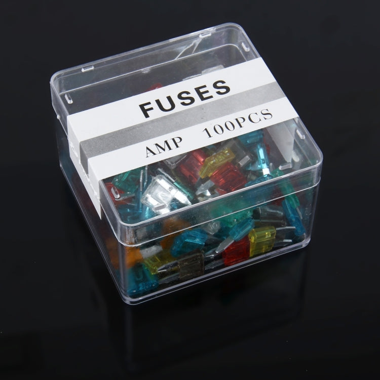 100 PCS 5Amp 7.5Amp 10Amp 15Amp 20Amp 25Amp 30Amp Add-a-circuit Fuse Tap Adapter Blade Fuse Holder(Medium Size), Medium Size