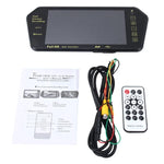 Monitor de Carro TFT-LCD a Cores 7 polegadas 480*234 com Bluetooth MP5 Player, Suporta Função Automática de Ecrã de Marcha-atrás, 7 polegadas 480*234