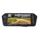 Monitor de Carro TFT-LCD a Cores 7 polegadas 480*234 com Bluetooth MP5 Player, Suporta Função Automática de Ecrã de Marcha-atrás, 7 polegadas 480*234