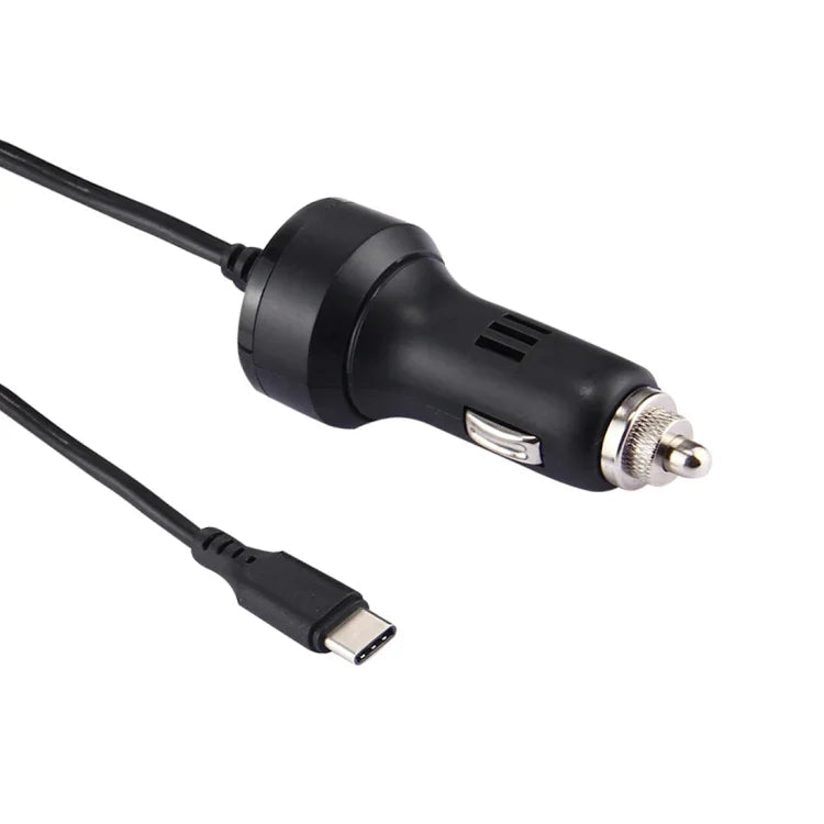Para Nintendo Switch Carregador de Viagem USB-C / Tipo-C 2.4A para Carro, Comprimento do Cabo: 2m (Preto), Adaptador de Carregador para Carro