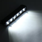 DC 10-30V 18W 2300LM 6500K Waterproof Vehicle Car Boat Marine External Work Lights Emergency Lights 30 Degrees Adjustable Spot Light LED Car Bulbs with 6 Intense CREE LED Lights, Spot Light+18W