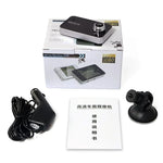 K6000 DVR de Carro com Vídeo Full HD 720P, Ângulo Largo de 90 Graus, Ecrã de 2,3 polegadas, Suporta Cartão TF (Máx. 32GB) / Detecção de Movimento, com 2 Luzes de Preenchimento para Visão Noturna, K6000