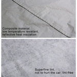 Cobertura de Neve para Para-Brisas de Carro, Tecido Protetor Solar, Escudo Protetor Contra Geada, 240 x 210 cm