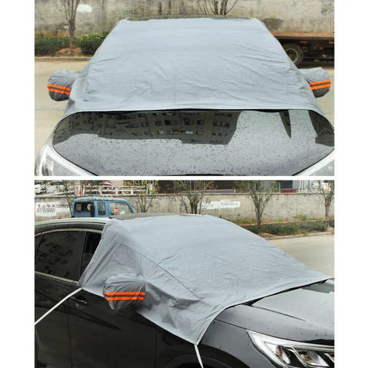 Cobertura de Neve para Para-Brisas de Carro, Tecido Protetor Solar, Escudo Protetor Contra Geada, 240 x 210 cm