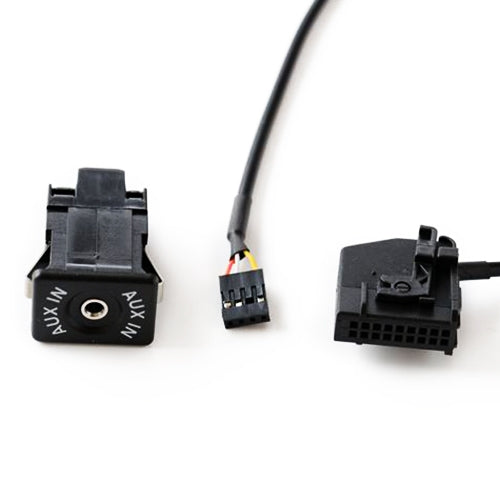 AUX Adapter Switch Plug + Wiring Hardness for Volkswagen Audi MFD2 RNS2 / Ford, Cable Length: 1.5m, For  Volkswagen / Audi / Ford