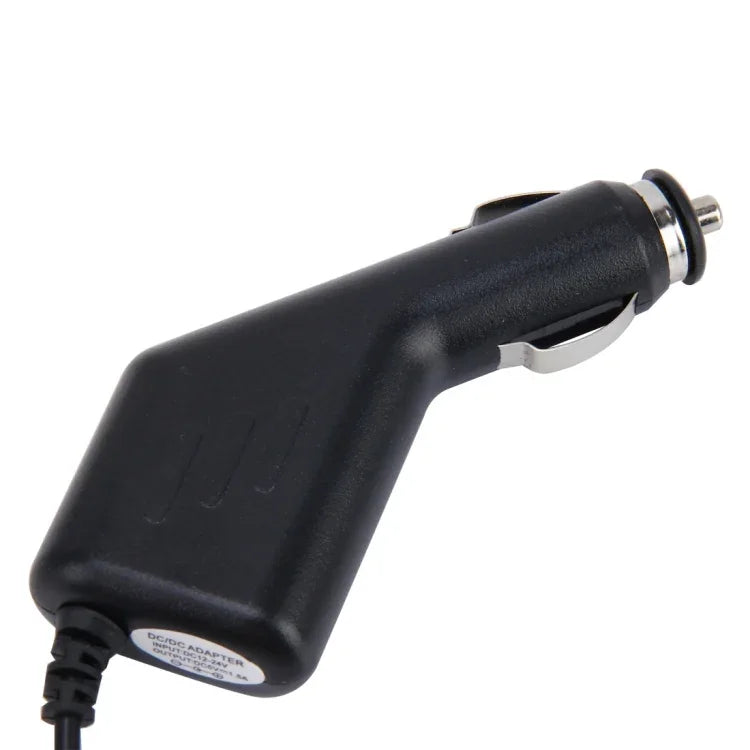 Adaptador Universal Mini USB para Carregador de Câmara DVR de Carro Navegação GPS Entrada 10V - 48V Saída 5V 1.5A, Comprimento do Cabo: 1.2m, Cabo Mini USB Comprimento: 1.2m