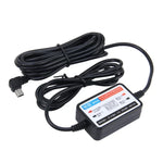 Caixa de Alimentação Universal para DVR de Carro para Gravador de Dados de Viagem do Veículo Entrada 8V - 48V Saída 5V 2A, Comprimento do Cabo: 3m, Comprimento do Cabo do DVR do Carro: 3m