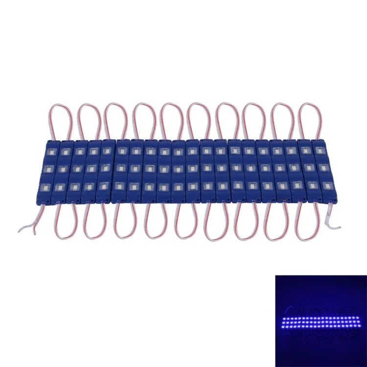 Módulo LED de Sinalização 20×1W DC 12V 3 SMD-5630, Luz Super Brilhante à Prova de Água