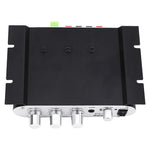 Amplificador de Subwoofer de Áudio HIFI 2.1CH para Carro, Suporta MP3