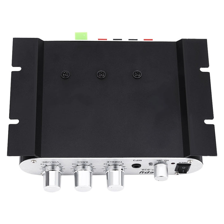 Amplificador de Subwoofer de Áudio HIFI 2.1CH para Carro, Suporta MP3