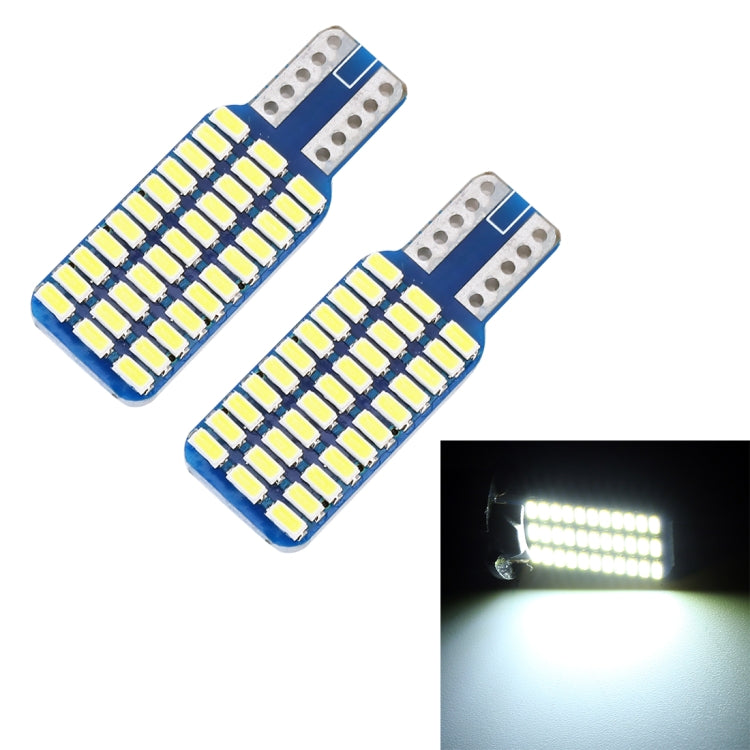 2 PCS T10 / W5W / 168 / 194 DC12V 1.2W 6000K 80LM 33LEDs SMD-3014 Car Reading Lamp Clearance Light, with Decoder, T10 / W5W / 168 / 194