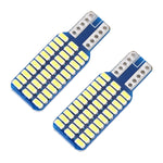 2 PCS T10 / W5W / 168 / 194 DC12V 1.2W 6000K 80LM 33LEDs SMD-3014 Car Reading Lamp Clearance Light, with Decoder, T10 / W5W / 168 / 194