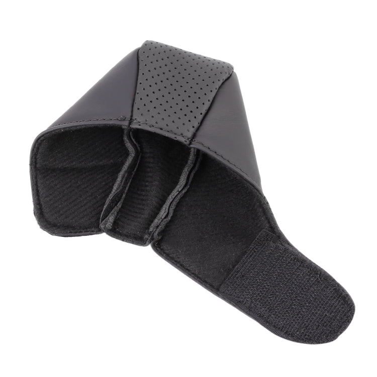 Universal Nonslip Breathable Genuine Leather Car Gear Shift Knob Cover