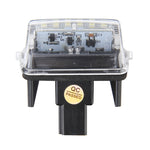 2 PCS License Plate Light with 18  SMD-3528 Lamps for Toyota,2W 120LM,6000K, DC12V(White Light), For Toyota1
