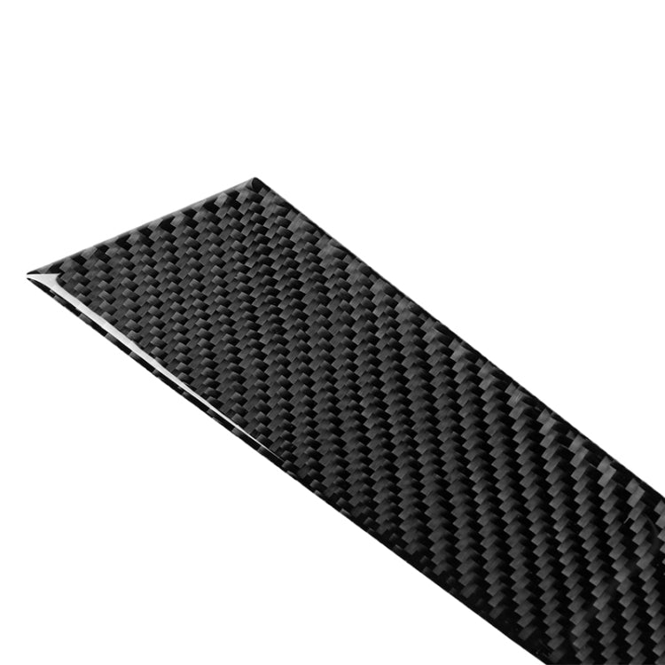 4 PCS Car Carbon Fiber Inner Door Panel Decorative Sticker for Mercedes-Benz W204 2007-2013, Inner Door Panel