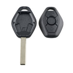 For BMW 1 / 3 / 5 / 6 / 7 Series & X3 / X5 / Z3 / Z4 Car Keys Replacement Car Key Case, with HU92 Blade, without Battery, HU92 Blade