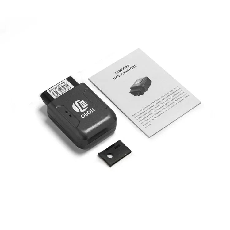 Rastreador GPS TK206 2G OBD2 em Tempo Real GSM Quad Band com Alarme Anti-roubo por Vibração GSM GPRS Mini GPS para Carro, TK206 (Preto), TK206 (Azul)