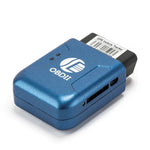 Rastreador GPS TK206 2G OBD2 em Tempo Real GSM Quad Band com Alarme Anti-roubo por Vibração GSM GPRS Mini GPS para Carro, TK206 (Preto), TK206 (Azul)