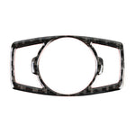 Car Carbon Fiber Headlight Adjustment Frame Decorative Sticker for Ford New Mondeo, Headlight Adjustment Frame