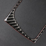2 in 1 Car Carbon Fiber Air Conditioning Air Outlet Frame Decorative Sticker for Audi A4 B8 2009-2016 / A5 2008-2017 / Q5 2009-2017​, Left Drive, Air Conditioning Air Outlet Frame
