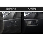 Car Carbon Fiber Headlight Adjustment Frame Decorative Sticker for Mazda Axela 2014 / 2017-2018, Left Drive, Headlight Adjustment Frame (A)