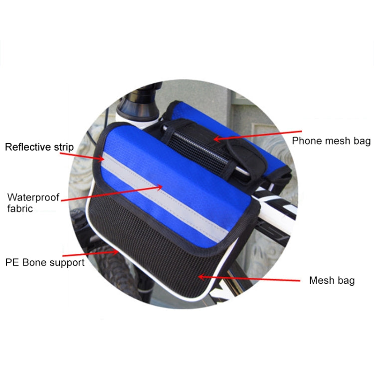 Bolsas para Telefone de Bicicleta Bolsa Frontal para Bicicleta de Montanha Bolsa de Selim