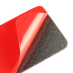 Car Carbon Fiber Main Driving Seat Storage Box Decorative Sticker for Ford Mustang 2015-2020, Main Driving Seat Storage Box